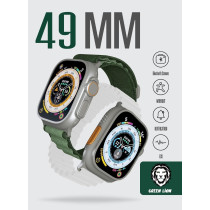 Green Lion Ultra Active Smart Watch 49mm, 2.16 inches Screen Size, Bluetooth connectivity, Dust Proof Protection, IP68 Waterproof, Health Monitor, Black