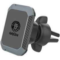 Green Lion 2 in 1 Magnetic Car Phone Holder With High-Quality Adhesive, Black