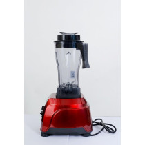 Jucci 1600 Watt Digital Commercial Blender Mixer Grinder With Unbreakable Jars for Home Hotels Restaurants Catering, Red