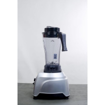 Jucci 1600 Watt Digital Commercial Blender Mixer Grinder With Unbreakable Jars for Home Hotels Restaurants Catering, Silver