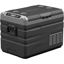 Powerology 37L Smart Dual Compartment Fridge And Freezer, Upto -20C, Versatile Cooler For Outdoor Adventure, 15600mAh Battery Capacity, Compatible With Android/IOS App