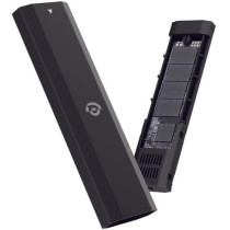 Powerology 256GB Dual Protocol Portable SSD Drive with Extremely Fast Transmission Rate, Black