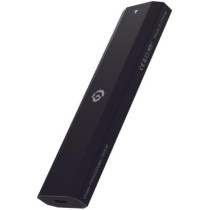 Powerology 256GB Dual Protocol Portable SSD Drive with Extremely Fast Transmission Rate, Black
