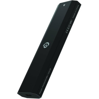 Powerology 512GB Dual Protocol Portable SSD Drive with Extremely Fast Transmission Rate, Black