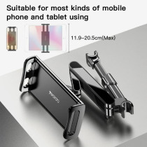 Yesido C117 Car Tablet Headrest Mount Holder For Seat with 360 Degree Rotation Compatible With 4.7Inch To 12.9 Inch, Tablets/Iphone 13/Ipads/Smartphones