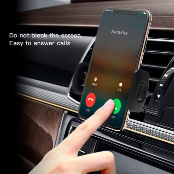 Yesido Airvent Universal Car Mount Mobile Phone Holder C47, Black