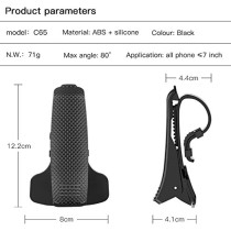 Yesido C65 Dashboard Car Phone Holder with Adjustable View Angle for Smartphones