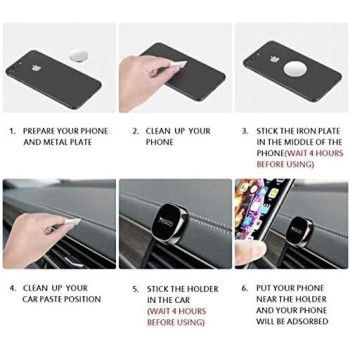 Yesido C81 Super Magnetic Smartphones Holder, Black