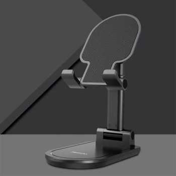 Yesido C85 Mini Foldable Desktop Holder With Adjustable Aluminum Alloy And Premium Quality, Black