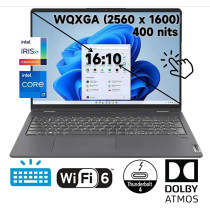 Lenovo Flex 5 16 Inch, 2-In-1 WQXGA Laptop, 10-Core i7-1255U, 400Nits, 100 Percentage SRGB, Backlit Kb, Wi-Fi 6, Windows 11, Thunderbolt 4, W/HDMI, 16GB RAM, 512GB Pcie SSD, Grey