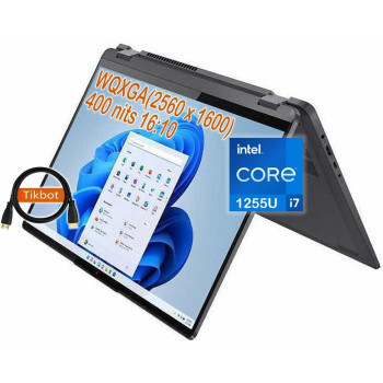 Lenovo Flex 5 16 Inch, 2-In-1 WQXGA Laptop, 10-Core i7-1255U, 400Nits, 100 Percentage SRGB, Backlit Kb, Wi-Fi 6, Windows 11, Thunderbolt 4, W/HDMI, 16GB RAM, 512GB Pcie SSD, Grey