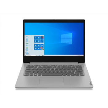 Lenovo Ideapad 3, 14 Inch HD, Celeron N4020, 4GB DDR4, 128GB SSD, Integrated Graphics, Windows 11 Home S, Eng-Arb Kb, Platinum Grey - 81WH007AAX