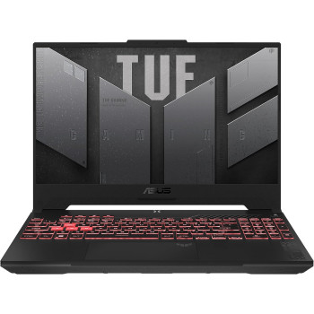 Asus Tuf A15 Gaming Laptop FA507NU-LP031W, R7 7735HS, 16GB, 512GB, Nvidia GeForce RTX 4050 6GB, 15.6 Inch FHD(1920 x 1080) 144Hz, Windows 11 Home, Backlit-RGB-Eng-Arb-Kb, Gray