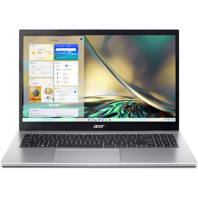 Acer Aspire 3 A315 Notebook With 11Th Gen Intel Core I5-1135G7 Quad Core Upto 4.20GHz, 8GB DDR4 RAM, 512GB SSD Storage, Intel Iris Xe Graphics, 15.6 Inch FHD IPS Display, Windows 11, Wifi-6, Silver