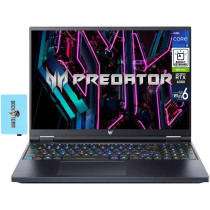 Acer Predator Helios 16 Laptop 16 Inch WQXGA IPS 240Hz, 24 Core Intel I9-13900HX, GeForce RTX 4080, 32GB DDR5, 1TB SSD, Backlit Kyb, 2 Thunderbolt 4, Wifi 6E, Windows 11 Home, Black