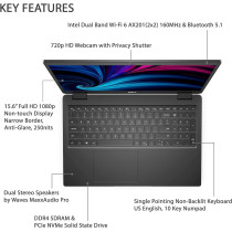 Dell Newest Business Laptop Latitude 3540, 15.6 Inch FHD Display, Intel i7-13Th Gen, 64GB RAM, 2TB SSD, Webcam, USB -C, HDMI, Wi-Fi 6, Windows 11 Pro, Black