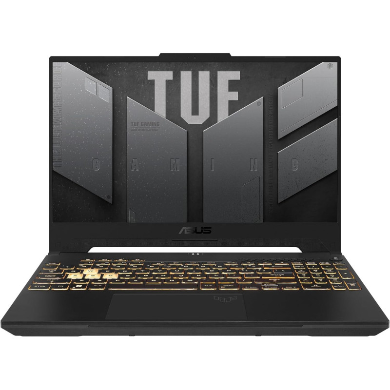 Asus Tuf F15 FX507VV4-LP103W, Gaming Laptop, I9-13900H 16GB 1TB Pcie G3 SSD, NV RTX4060, 8GB VRAM, Windows 11 Home, 15.6-Inch FHD 1920 x 1080 16:9 144Hz, HD Webcam, Backlit-RGB-Eng-Arb-Kb, Mecha Gray