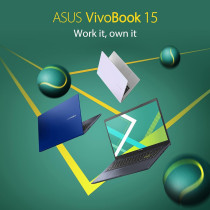 Asus Vivobook 15 X513EA-BQ3396W Slim Laptop, I3-1115G4 8GB, 512GB Pcie G3 SSD, Intel Uma, Windows 11 Home, 15.6 Inch FHD 1920 x 1080 16:9, HD Webcam, Backlit-Eng-Arb-Kb, Black