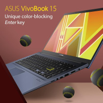Asus Vivobook 15 X513EA-BQ3396W Slim Laptop, I3-1115G4 8GB, 512GB Pcie G3 SSD, Intel Uma, Windows 11 Home, 15.6 Inch FHD 1920 x 1080 16:9, HD Webcam, Backlit-Eng-Arb-Kb, Black