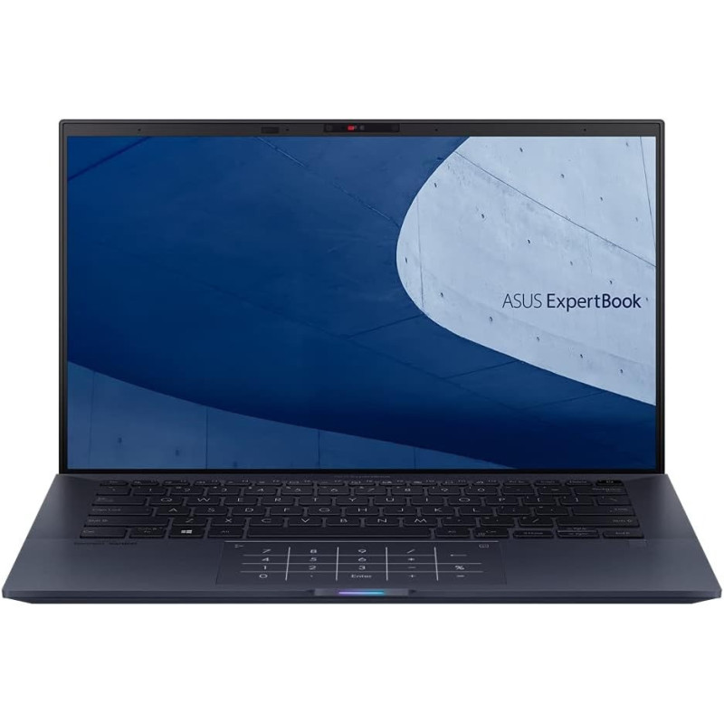 Asus Expert Book B9 B9400Cea KC0396R, Commercial Notebook, 14Inch FHD Display, Intel Core i7 1165G7, 16GB RAM, 512GB SSD, Intel Iris X Graphics, Windows 10 Pro, Black