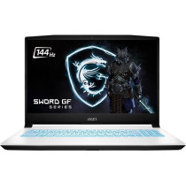 Msi Sword 15.6 Inch 144Hz Gaming Laptop, Intel Core i7, Nvidia GeForce RTX 3060-1TB SSD, 16GB Memory, Black/White