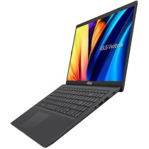 Asus Vivobook 15 X1500EA Laptop, Intel Core I3-1115G4 Up To 4.1GHz, 8GB DDR4, 256GB NVME SSD, 15.6 Inch Full HD, Intel UHD, Windows 11 Home, English/Arabic Kb, Black