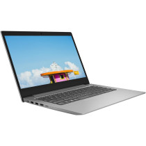 Lenovo Ideapad 1, Clamshell Laptop, Intel Celeron N4020, 4GB RAM, 128GB SSD, Integrated Intel UHD Graphics 600, Windows 10, Eng-Arb Keyboard, Platinum Grey, 81VU