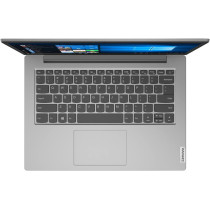 Lenovo Ideapad 1, Clamshell Laptop, Intel Celeron N4020, 4GB RAM, 128GB SSD, Integrated Intel UHD Graphics 600, Windows 10, Eng-Arb Keyboard, Platinum Grey, 81VU