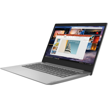 Lenovo Ideapad 1, Clamshell Laptop, Intel Celeron N4020, 4GB RAM, 128GB SSD, Integrated Intel UHD Graphics 600, Windows 10, Eng-Arb Keyboard, Platinum Grey, 81VU