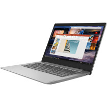 Lenovo Ideapad 1, Clamshell Laptop, Intel Celeron N4020, 4GB RAM, 128GB SSD, Integrated Intel UHD Graphics 600, Windows 10, Eng-Arb Keyboard, Platinum Grey, 81VU