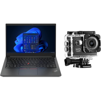 Latest Lenovo Thinkpad E14 Gen 5 Business Laptop 14 Inch FHD 300Nits Display 13Th Gen Core i7-13700H 40GB 1TB Intel Iris Xe Graphics Fingerprint, Windows 11 Pro, Black