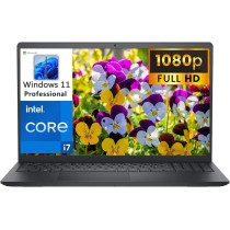 Dell 2023 Inspiron 15 3520 15.6 Inch 120Hz FHD Business Laptop, 12Th Gen Intel 10-Core i7-1255U Up To 4.7GHz, 16GB DDR4 RAM, 512GB Pcie SSD, Wifi 6, Bluetooth, Backlit Keyboard, Windows 11 Pro, Black