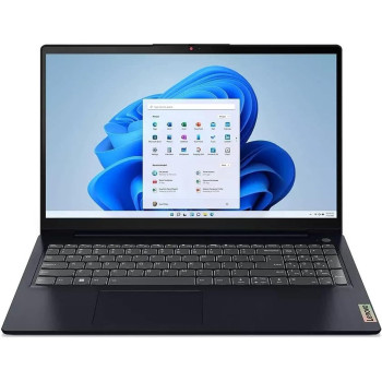 Lenovo Ideapad 3I 15.6Inch Laptop With Windows 11, Intel Core I3-1215U Processor Processor, 8GB RAM Memory, 512GB Storage, 82RK00BDUS, Black