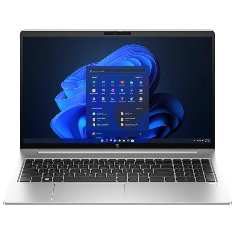 Hp Newest Probook 450 G10 Intel Core I5-1335U Processor, 8GB RAM, 512GB SSD, 15.6 Inch Full HD IPS Screen, Backlit Key board, Fingerprint Reader, Window 11 Pro, Silver