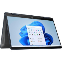 Hp Pavilion X 360-2-In-1 14 Inch FHD Laptop 14-EK0013DX, Intel Core I3-1215U Touch Screen 8GB Memory, 256GB SSD, Windows 11 Home In S Mode, Black