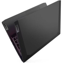 Lenovo Ideapad Gaming 3 15ACH6 Gaming Laptop With 15.6 Inch FHD 165Hz 100 Percentage SRGB Display, Ryzen 5 5500H, 8GB RAM, 512GB SSD, RTX 2050 4GB Gpu, Backlit Eng-Arabic Kb, Windows 11, Shadow Black, 82K202BJAX