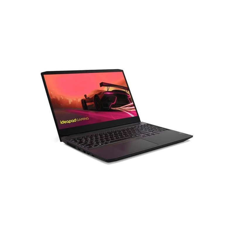 Lenovo Ideapad Gaming 3 15ACH6 Gaming Laptop With 15.6 Inch FHD 165Hz 100 Percentage SRGB Display, Ryzen 5 5500H, 8GB RAM, 512GB SSD, RTX 2050 4GB Gpu, Backlit Eng-Arabic Kb, Windows 11, Shadow Black, 82K202BJAX