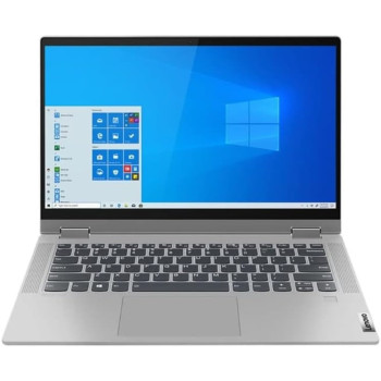 Lenovo IPFLEX5-82HU00MUAX-Gr AMD Ryzen7-5700U 16GB RAM, 512GB SSD, 14 Inch Laptop, Platinum Gray