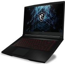 Msi GF63 Thin Gaming Laptop (11UC-241UK), Intel I5-11400H, 15.6Inch Full HD 144Hz Panel, Nvidia GeForce RTX3050, 8GB, 512GB Pcie SSD, Free Upgrade For Windows 11, Black, 9S7-16R612-241