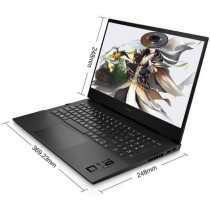 Hp Omen 16-B0004TX 16.1inch FHD IPS 60Hz Gaming Laptop, 11Th Gen Intel Core i7-11800H, 16GB DDR4 RAM, 512GB SSD, 4GB Nvidia RTX 3050TI, Black