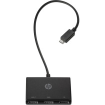Hp USB-C To USB-A HUB, Black