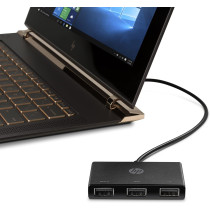 Hp USB-C To USB-A HUB, Black