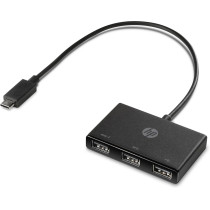 Hp USB-C To USB-A HUB, Black