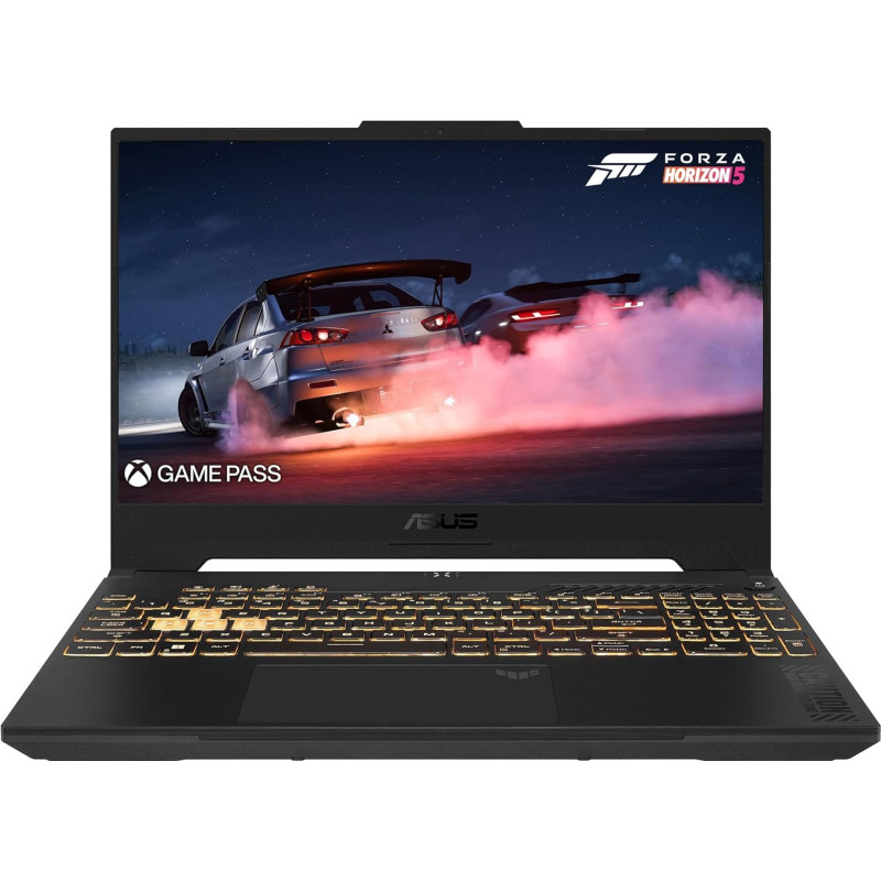 Asus Tuf 15 FX507ZV Gaming Laptop, 15.6 Inch 144Hz FHD Display, Intel Core i7-12700H Processor, 16GB RAM,512GB SSD, 8GB Nvidia GeForce RTX 4060, Windows 11, English Kb, Black