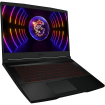 Msi GF63 Thin Gaming Laptop, 15.6 Inch FHD IPS 144Hz, 12Th Gen Intel 10-Core i7-12650H, GeForce RTX 4050, 16GB RAM, 512GB Pcie SSD, Backlit, RJ45, Usb-C, Wifi 6, English Keyboard, Windows 11, Black