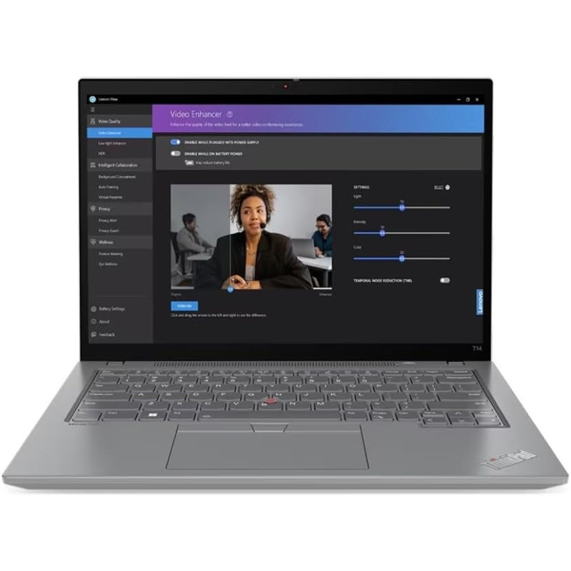 Lenovo Thinkpad T14 Gen 4 Laptop, 14 Inch Wuxga IPS Display, Intel Core I5-1335U, 16GB RAM, 512GB SSD, 1920 x 1200, Intel Iris Xe Graphics, Windows 11, Grey