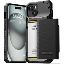 VRS Design Damda Glide Pro Phone Case Designed For, Sturdy Semi Auto Wallet Card Holder Case Compatible With iphone 15 Case