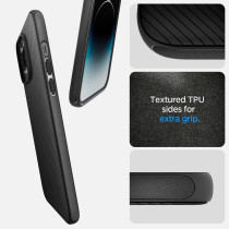 Spigen Mag Armor Compatible With Magsafe Designed For iphone 14 Pro Case, Matte Black