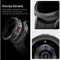 Spigen Liquid Air Armor Designed For SaMSung Galaxy Watch 5 Pro Case 45Mm, Matte Black