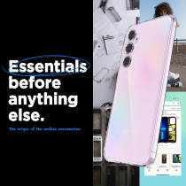 Spigen Ultra Hybrid Designed For Galaxy A55 5G Case, Crystal Clear